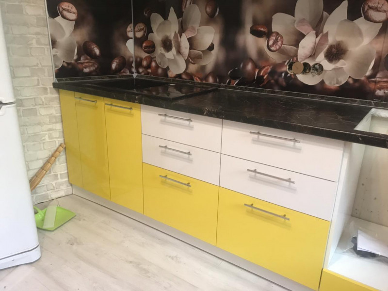 Кухня из МДФ в пластике Диана
