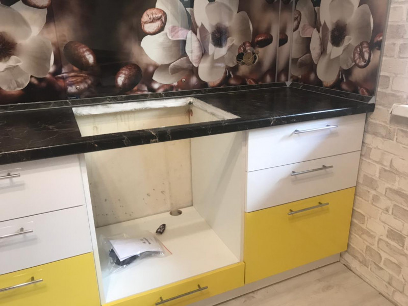 Кухня из МДФ в пластике Диана